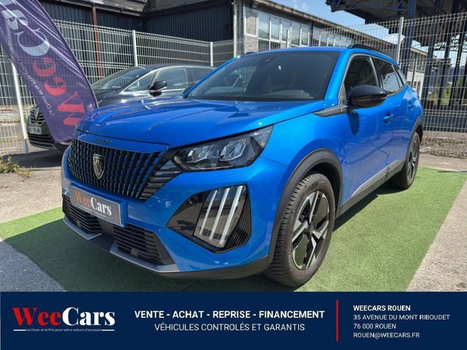 Peugeot 2008 1.2i ALLURE 130 CH EAT BVA BLEU CLAIR de 2023