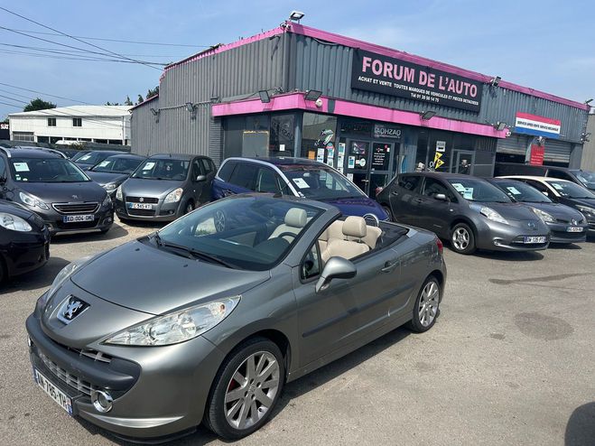 Peugeot 207 CC 1.6 16V 120 FELINE CUIR SUPER PROPRE Gris fonc de 2008