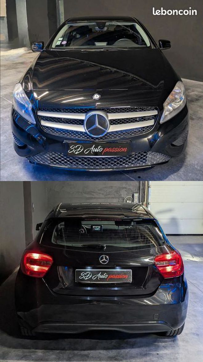 Mercedes Classe A 180 122ch MOTEUR CHAINE REPRISE GARANTIE Noir de 2014