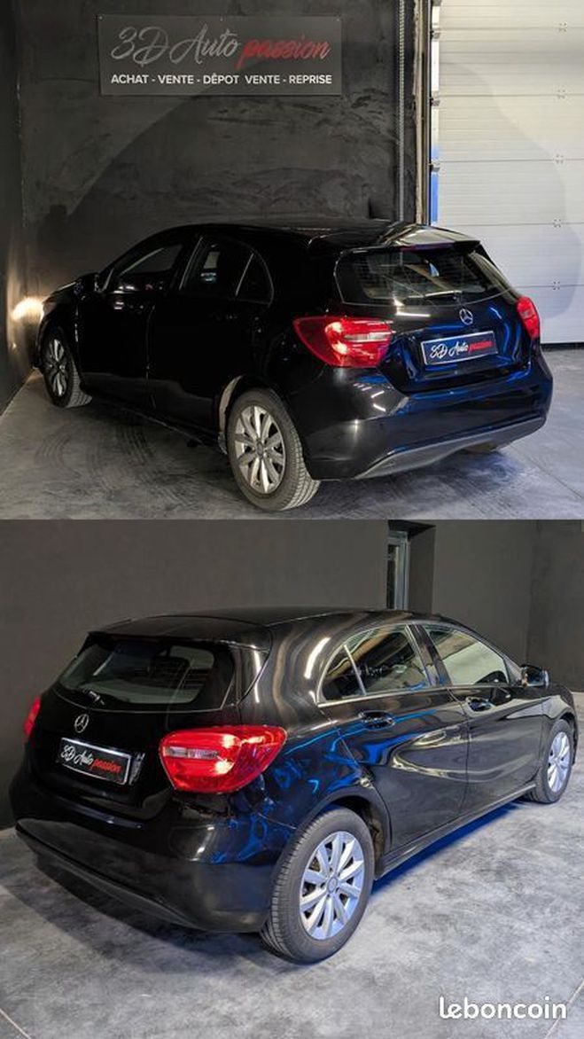 Mercedes Classe A 180 122ch MOTEUR CHAINE REPRISE GARANTIE Noir de 2014