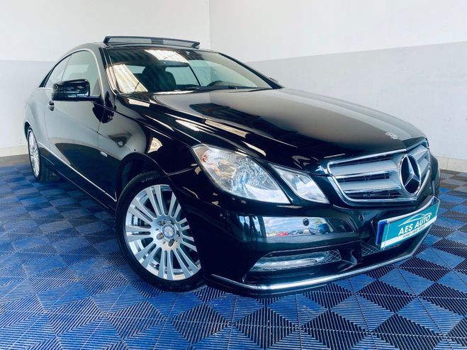 Mercedes Classe E COUPE 220 CDI BlueEfficiency Executive A Noir de 2012