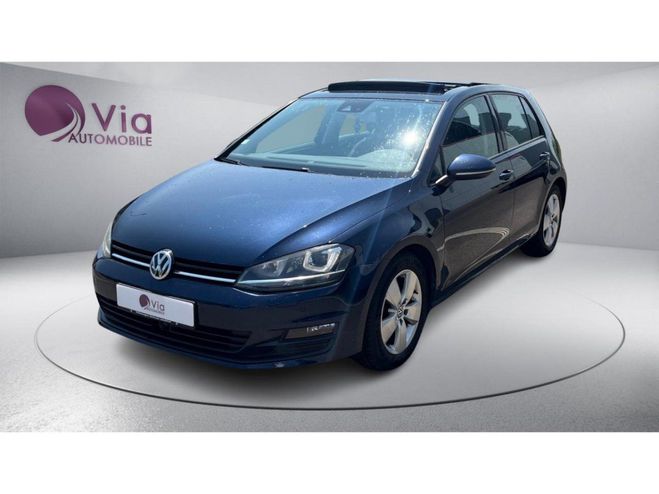 Volkswagen Golf VII 1.2 TSI 105 - TOIT OUVRANT-SIEGES CU Bleu fonc de 2013