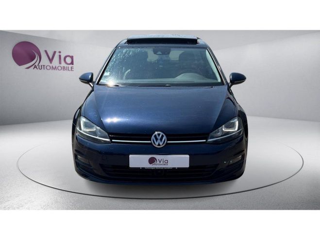 Volkswagen Golf VII 1.2 TSI 105 - TOIT OUVRANT-SIEGES CU Bleu fonc de 2013