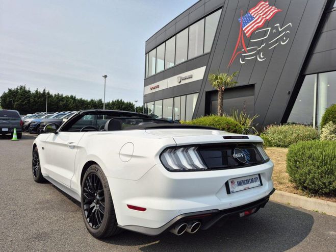 Ford Mustang GT CABRIOLET V8 5.0L - Pas de malus Blanc de 2019