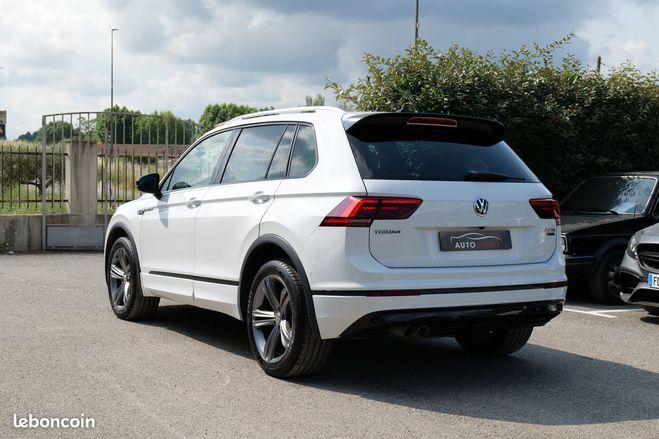Volkswagen Tiguan ii 2.0 tdi 190 ch r-line carat exclusive Blanc de 2017