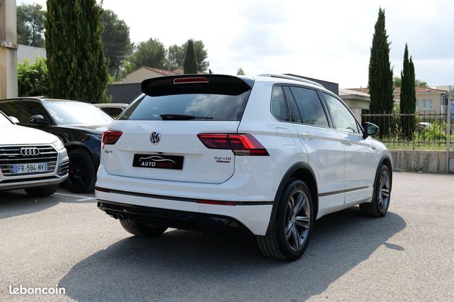 Volkswagen Tiguan ii 2.0 tdi 190 ch r-line carat exclusive Blanc de 2017