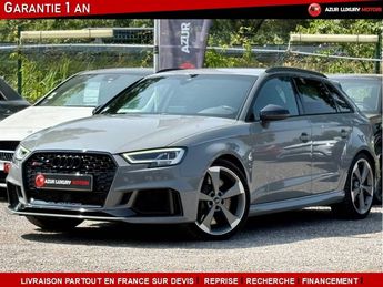  Voir détails -Audi RS3 II (2) SPORTBACK 400 QUATTRO à Nice (06)