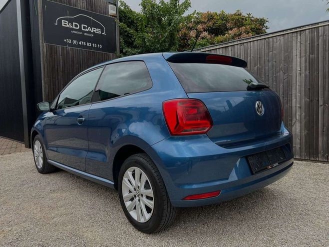 Volkswagen Polo 1.0i Trendline 1steHAND Bleu Mtallis de 