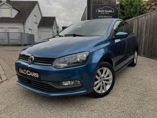Volkswagen Polo 1.0i Trendline 1steHAND Bleu Mtallis de 