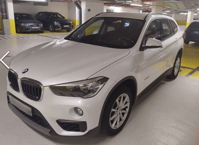 BMW X1 F48 sDrive 18i 140 ch DKG7 Lounge Blanc de 2016