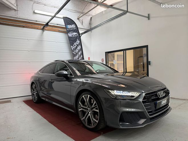 Audi A7 Sportback 55 TFSI 3.0 340 ch Quattro S-L Gris de 2018