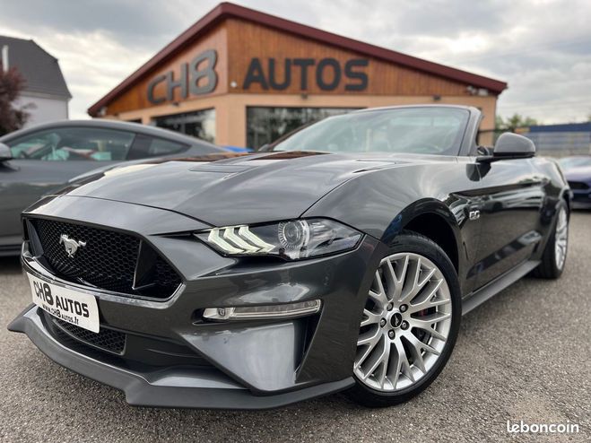 Ford Mustang V8 5.0 GT CABRIOLET PHASE 2 GRIS MAGNETI Gris de 2019