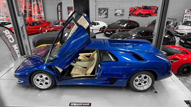 Lamborghini Diablo VT 5.7 V12 ? BLU CHIARO Radio Alpine Blu Chiaro de 1998