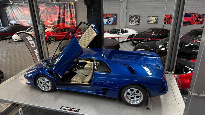 Lamborghini Diablo VT 5.7 V12 ? BLU CHIARO Radio Alpine Blu Chiaro de 1998