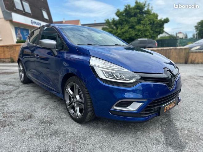 Renault Clio 1.2 TCE 120CH GT LINE Bleu de 2018