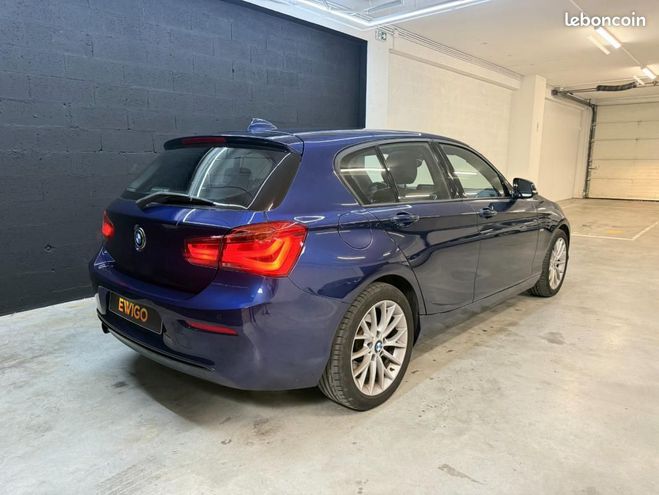 BMW Serie 1 2.0 118 D 150 SPORT LINE XDRIVE TOIT OUV Bleu de 2015