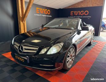  Voir détails -Mercedes Classe E CABRIOLET 3.0 350 CDI 230 BLUEEFFICIENCY à Lux (71)