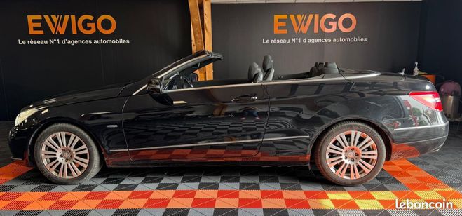 Mercedes Classe E CABRIOLET 3.0 350 CDI 230 BLUEEFFICIENCY Noir de 2011