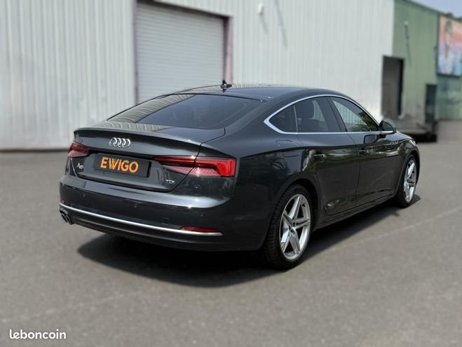 Audi A5 Sportback 2.0 40 TDI 190Ch S-LINE S-TRON Gris de 2018