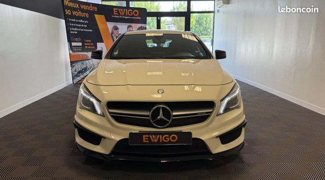 Mercedes Classe CLA Classe COUPE 2.0 45 381ch AMG 4MATIC 7G- Blanc de 2016