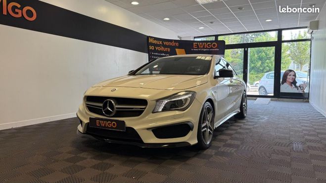 Mercedes Classe CLA Classe COUPE 2.0 45 381ch AMG 4MATIC 7G- Blanc de 2016
