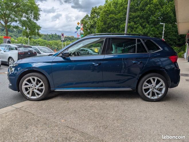Skoda Kamiq 1.0 TSI Evo 110ch Style DSG7- TOIT PANOR Bleu de 2021