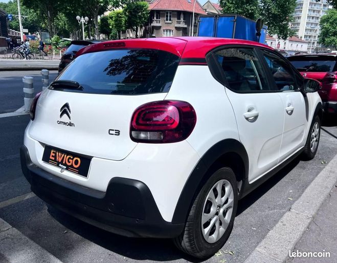 Citroen C3 GENERATION-III 1.2 PURETECH 80 C-SERIES  Blanc de 2018