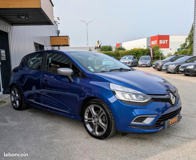 Renault Clio 1.2 TCe 120ch GT line Bleu de 2017