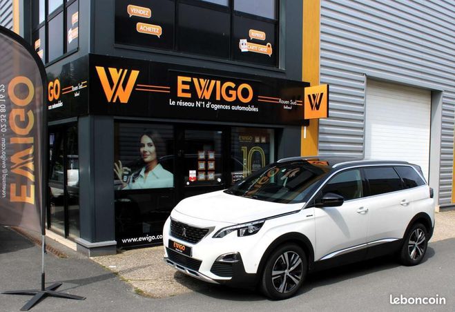 Peugeot 5008 II 1.6 165 ch GT LINE BVA START-STOP Blanc de 2017