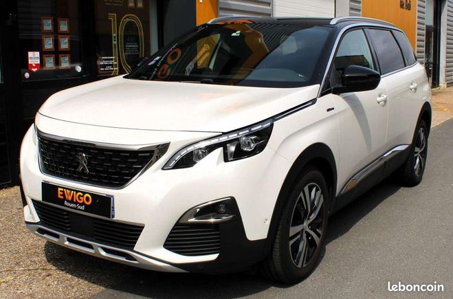 Peugeot 5008 II 1.6 165 ch GT LINE BVA START-STOP Blanc de 2017