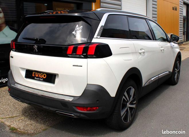 Peugeot 5008 II 1.6 165 ch GT LINE BVA START-STOP Blanc de 2017