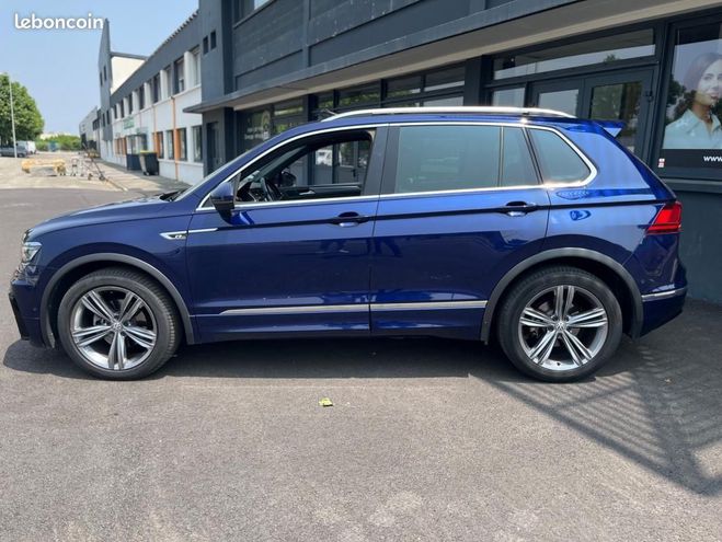 Volkswagen Tiguan 2.0 TDI 150 BLACK R-LINE DSG BVA Bleu de 2018
