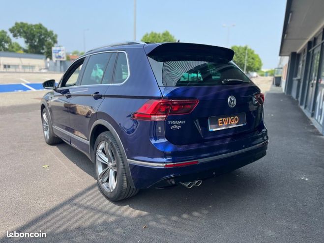 Volkswagen Tiguan 2.0 TDI 150 BLACK R-LINE DSG BVA Bleu de 2018