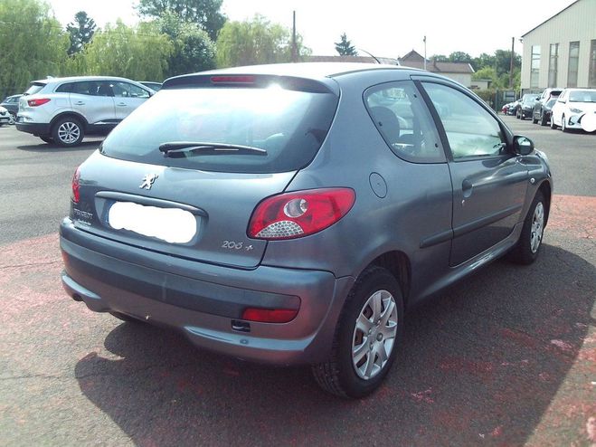 Peugeot 206 1124 CM3 ESSENCE 60CH URBAN 3 PORTES Gris Fonce Metal de 2009