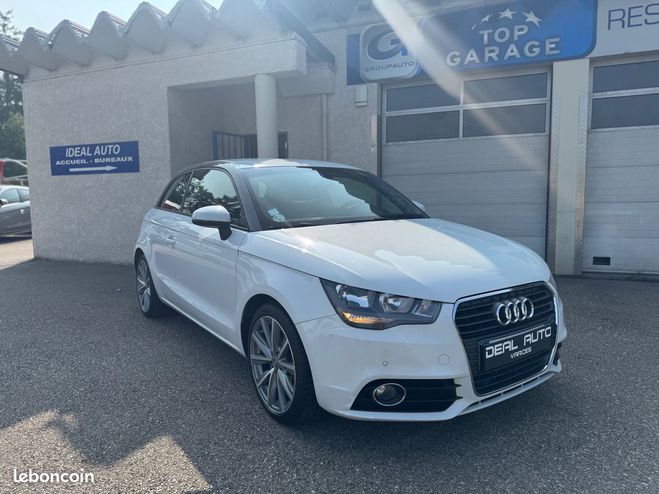 Audi A1 1.6 TDI 90ch FAP Ambition Luxe Blanc de 2013