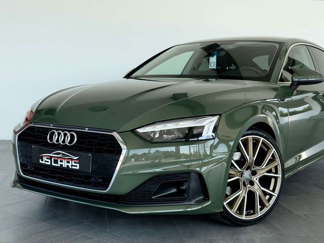 Audi A5 Sportback 2.0TDi-1ERPRO-COCKPIT-CAMERA36 Vert de 2021