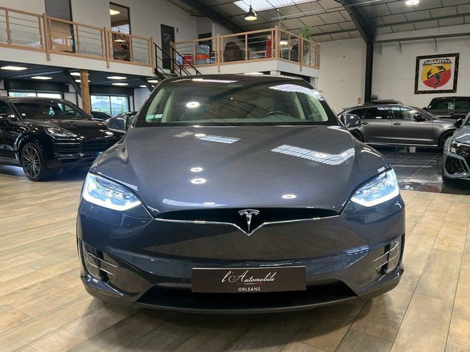 Tesla Model X P90D DUAL MOTOR 525CH - SUPERCHARGER A V Gris Fonc Mtallis de 2017