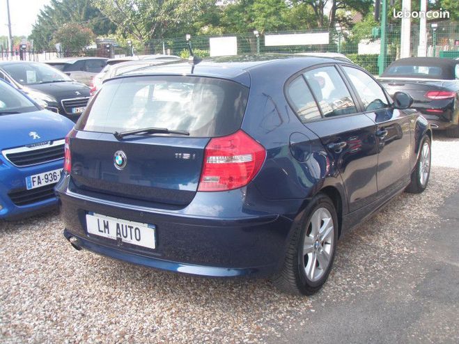 BMW Serie 1 (E87) (2) 116I 122 EDITION CONFORT 5P Bleu de 2011