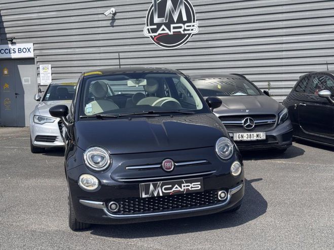 Fiat 500 1.2i - 69 Eco Pack Lounge PHASE 2 NOIR de 2019