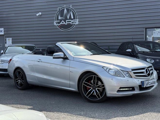 Mercedes Classe E Cabriolet 350 CDI BlueEfficiency - BVA G GRIS CLAIR de 2011