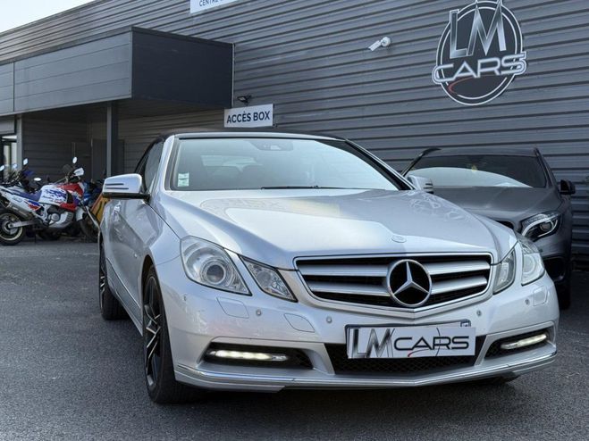 Mercedes Classe E Cabriolet 350 CDI BlueEfficiency - BVA G GRIS CLAIR de 2011