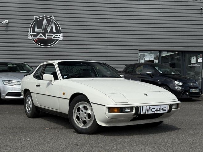 Porsche 924 S Targa 2.5i 160 Blanc de 1988