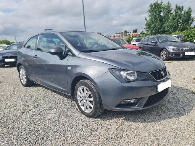 Seat Ibiza 1.2 TDI 75 ch * 45 900 KM * REPRISE POSS Gris Fonc de 2013