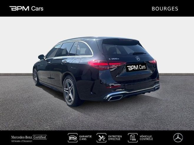 Mercedes Classe C Break 300 e 204 129ch AMG Line Noir Obsidienne Mtallis de 2022