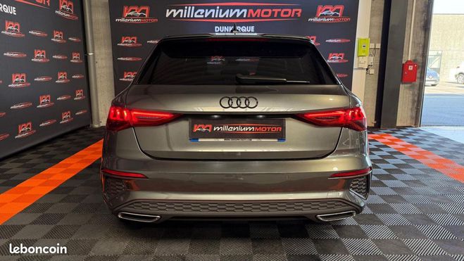Audi A3 Sportback S-LINE 2.0 TDI 150 CV S-Tronic Gris de 2020