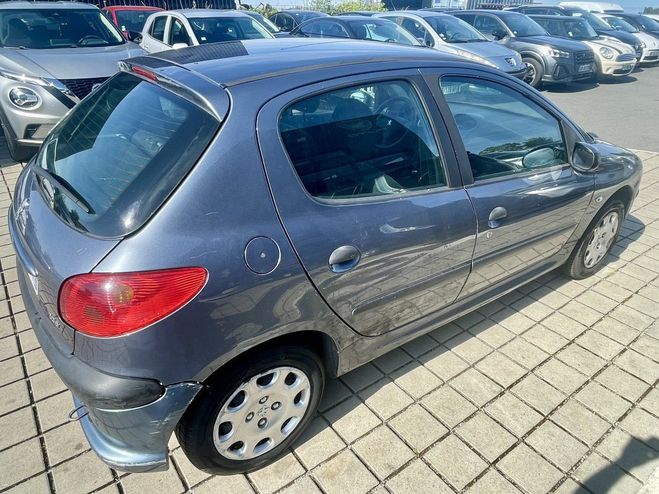 Peugeot 206 1.4I 75CH TURBAN Gris Anthracite Mtallis de 2006