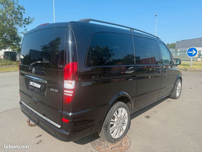 Mercedes Viano 3.0 V6 224cv 5places L2 Rallong GPS-Cui Noir de 2011