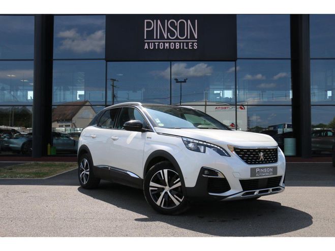 Peugeot 3008 1.6 BlueHDi S&S - 120 - BV EAT6 II GT Li BLANC de 2017