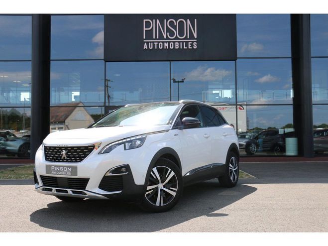 Peugeot 3008 1.6 BlueHDi S&S - 120 - BV EAT6 II GT Li BLANC de 2017