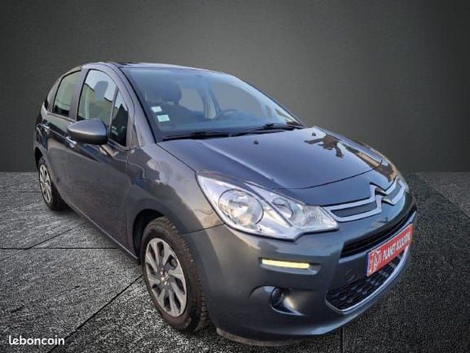 Citroen C3 90337 Km Carnet   Garantie 12 Mois Gris de 2014
